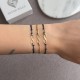 Гривна "Безкрайност" II с 14k злато