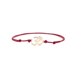 Гривна "Ом" с 14k злато