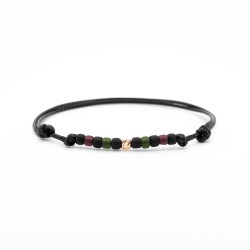 Гривна Black Colors II с 14k злато