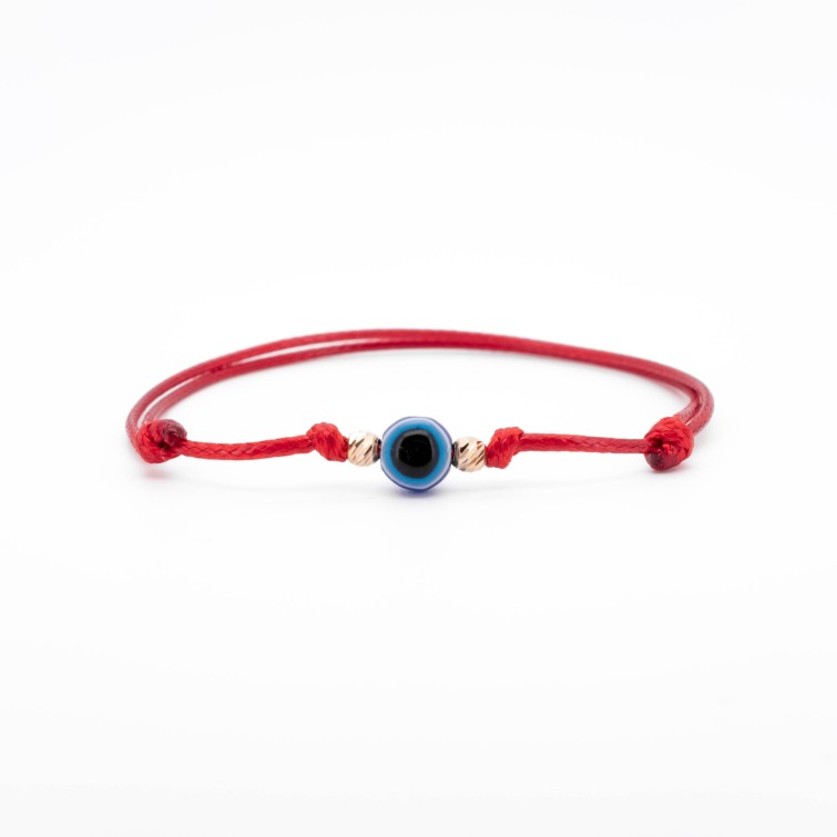 Гривна Evil Eye Luxury Edition II с 14k злато