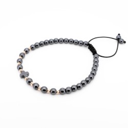Гривна Shamballa Cross Luxury Edition с 14k злато