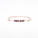 Гривна Mini Garnet с 14k злато