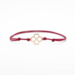 Гривна Clover с 14k злато