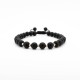 Гривна Shamballa Gold Matt с 14k злато
