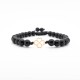 Гривна Shamballa Clover с 14k злато