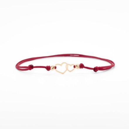 Гривна Hearts с 14k злато