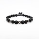 Гривна Shamballa Black Luxury Edition с 14k злато