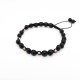 Гривна Shamballa Black Luxury Edition с 14k злато