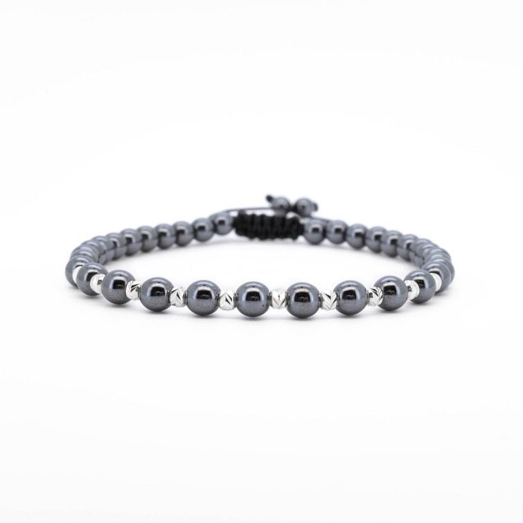 Гривна Hematite II със сребро .925