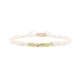 Гривна Shamballa Mini Peridot с 14k злато