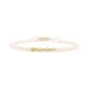 Гривна Shamballa Mini Peridot II с 14k злато
