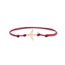 Гривна "Самолет" с 14k злато