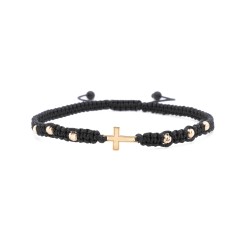 Гривна Cross с 14k злато