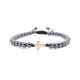 Гривна Shamballa Cross III с 14k златен кръст