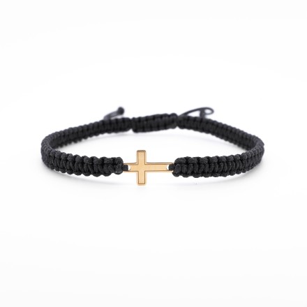 Гривна Cross II с 14k златен кръст
