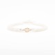 Гривна Shamballa "Рак" с 14k златен елемент