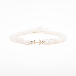 Гривна Shamballa "Стрелец" с 14k златен елемент